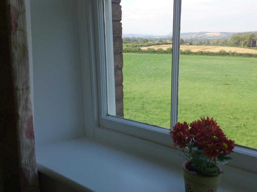 Upper Letton Farm Bed and Breakfast Leintwardine Kamer foto